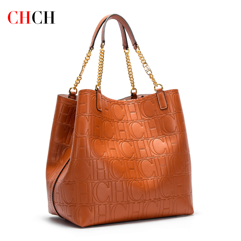 Leather Work Bag Women - 女性用チッチスチールエンボスハンドバッグ、大容量、トートバッグ、ビジネスストレージ、新しい、2024