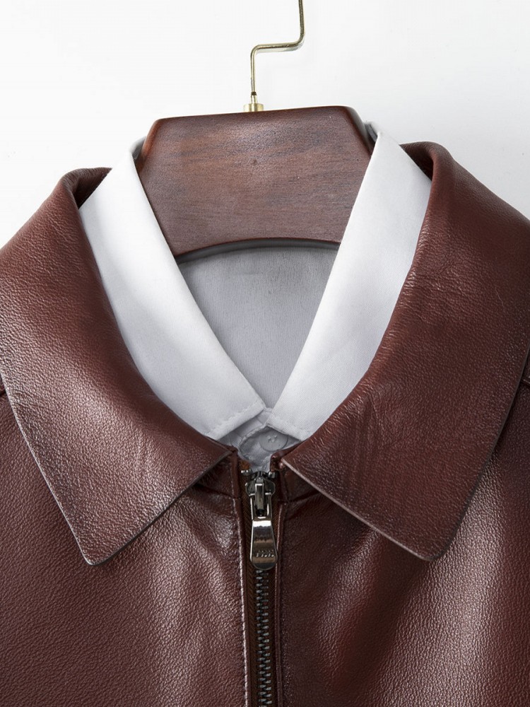メンズ本革ジャケット,ビジネススーツ,カジュアルワークコート - Leather Work Jacket Mens のレビューと価格