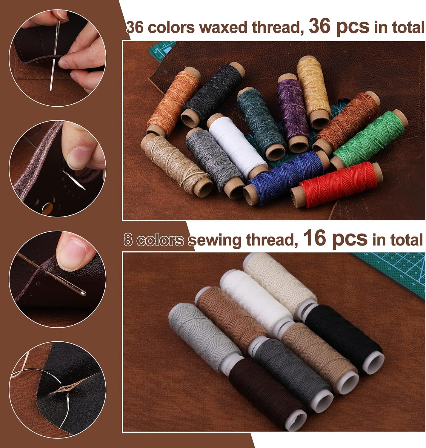 初心者向け628点革細工ツールセット、革ポニー、ツールボック - Beginner Leatherwork Kit のレビューと価格