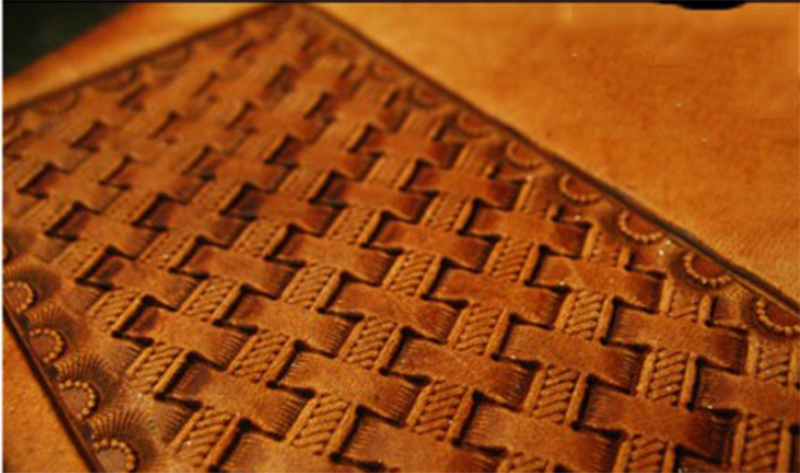 織り模様手作業のユニークなデザインの革加工ツール彫刻パンチス - Unique Leather Work のレビューと価格