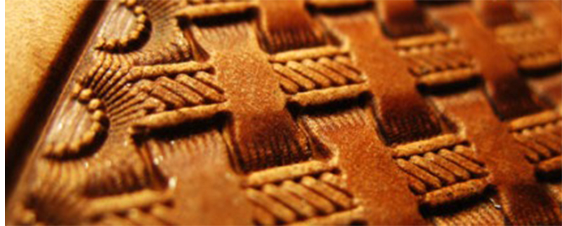 織り模様手作業のユニークなデザインの革加工ツール彫刻パンチス - Unique Leather Work のレビューと価格
