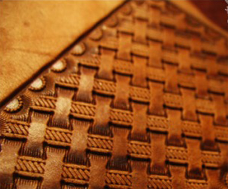 織り模様手作業のユニークなデザインの革加工ツール彫刻パンチス - Unique Leather Work のレビューと価格