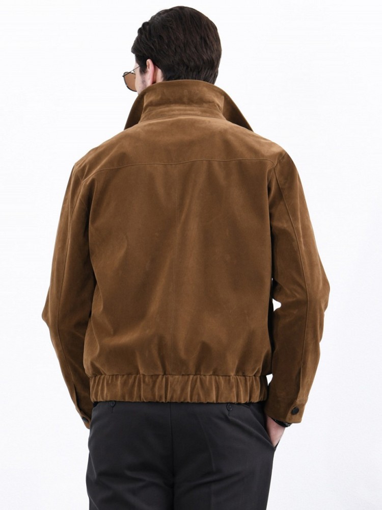 アメリカンスタイル ヴィンテージ メンズ シングルブレスト  - Leather Work Jacket Mens のレビューと価格