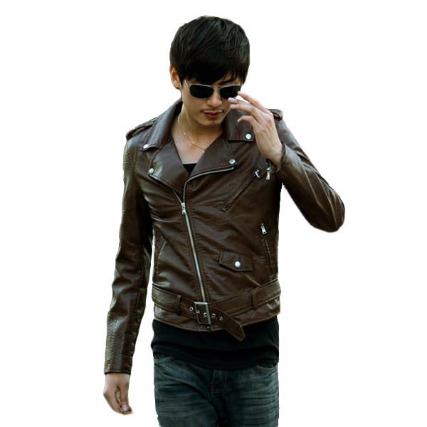 メンズ ヴィンテージ フェイクレザー モーターサイクルジャケ - Leather Work Jacket Mens のレビューと価格