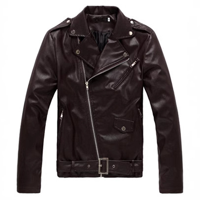 メンズ ヴィンテージ フェイクレザー モーターサイクルジャケ - Leather Work Jacket Mens のレビューと価格