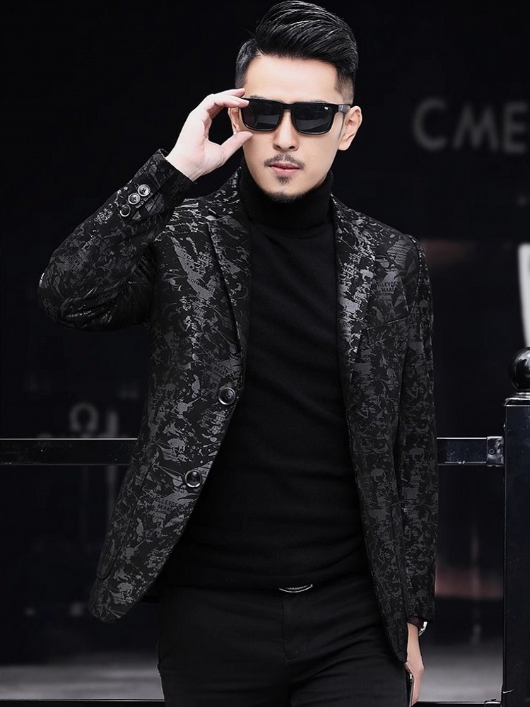 ビジネス男性仕事スリムフィット本物のシープスキン本革ジャケッ - Leather Work Jacket Mens のレビューと価格