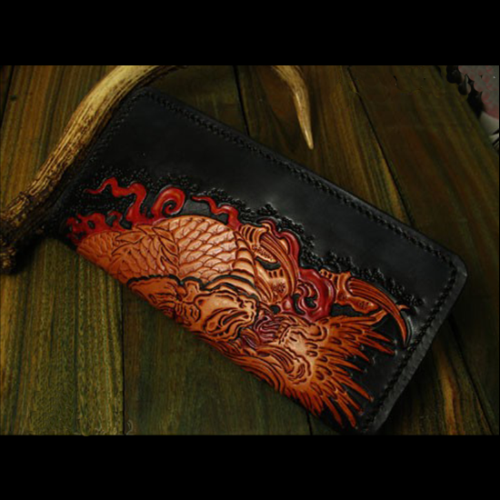 ドラゴン柄の手作りユニークデザイン革細工ツール、カービングパ - Unique Leather Work のレビューと価格